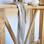 Mesa de Arrimo en Madera de Olmo