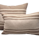 Almohadón Modelo Santurce Beige c/ Blanco