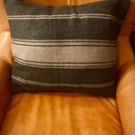 Almohadón Modelo Zarauz Azul c/ Gris