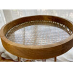 Bandeja en Bambú  con Esterilla y Vidrio