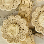 Blondas en Crochet con Imágenes de la Virgen