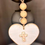 Borlas de Madera y Corazón