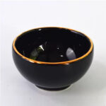 Dip Cerámica Negro / Hilo Oro