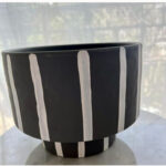 Maceta Ray en Cerámica Handmade