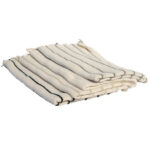 Manta Eibar en Gasa Negro y Natural