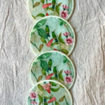 Posavasos Minimalista Naturaleza - Paquete x 4 Un.