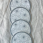 Posavasos Minimalista - Paquete x 4 Un.