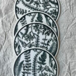 Posavasos Minimalista - Paquete x 4 Un.