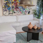 Sillón con Pouf Modelo Agustina