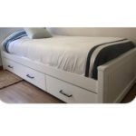 Cama una plaza con cajones modelo Américas